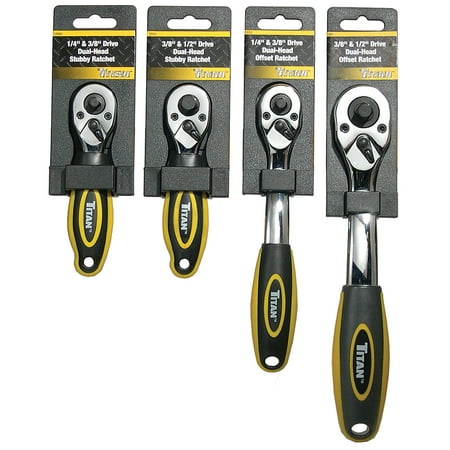 UPC: 0802090120503 | 1/4 & 3/8  DR STUBBY RATCHET