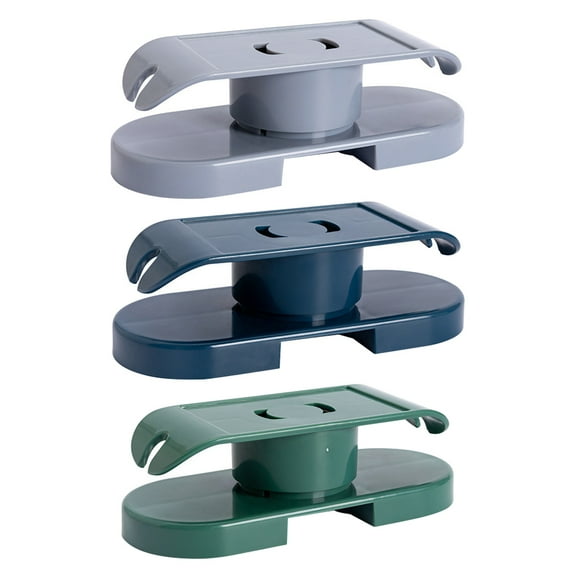 3 Pcs Self Adhesive Power Strip Holder Cord Organizing Rack