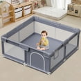thumbnail image 1 of Baby Playpen Jaobeem para bebés y niños pequeños 127x127 cm, 1 of 7
