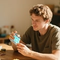 thumbnail image 5 of LED Illuminated Novelty Keyboard Clicker Toy Interactive Light Up Keychain for Stress and, 5 of 5