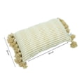 thumbnail image 3 of Cojín Decorativo Home Trends Rectangular Bordado Café, 3 of 4