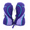 Blue, variant on HEAD JR GIRL'S SNOW SKI MITTEN GLOVE (PURPLE/VISTULA BLUE, XXS)