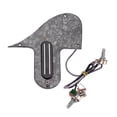 thumbnail image 1 of Pickguard de guitarra de mandolina Durolina Sunnimix A500K B500K con Potenciómetros y conector de 6.35mm, 1 of 8