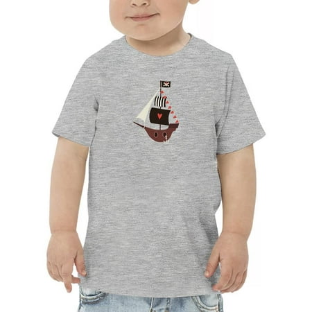 

Cute Pirate Ship W Heart T-Shirt Toddler -Image by Shutterstock 2 Toddler