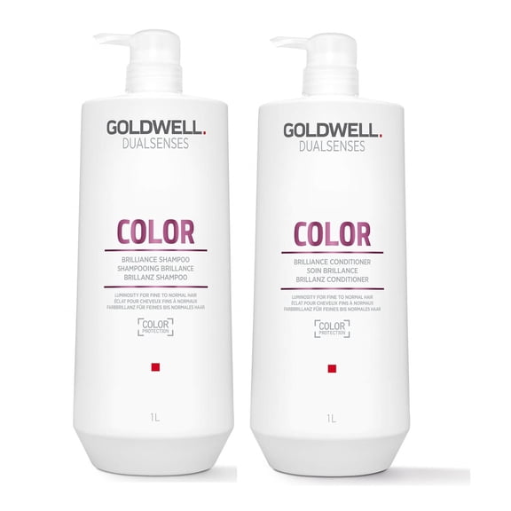 Goldwell Dualsenses Color Brilliance Shampoo & Conditioner Liter Duo