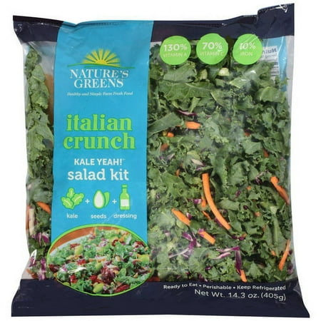 Nature's Greens Italian Crunch Salad Kit, 14.3 oz