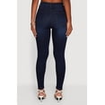 thumbnail image 5 of Womens WAX High Waist Whiskered Skinny Jeans, 5 of 5