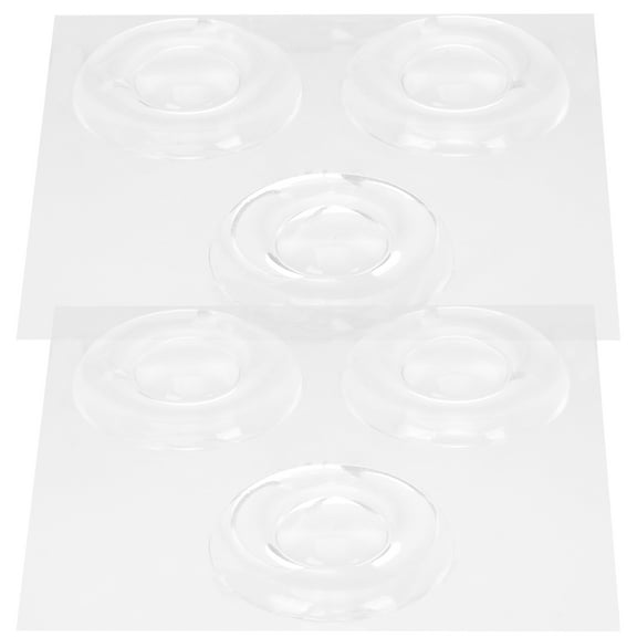 6 Pcs Magnetic Screen Door Anti-collision Stickers Home Knob