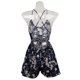 thumbnail image 4 of Traje de baño de una pieza Sunnimix Flor sin espalda Vendaje XL Azul, 4 of 8