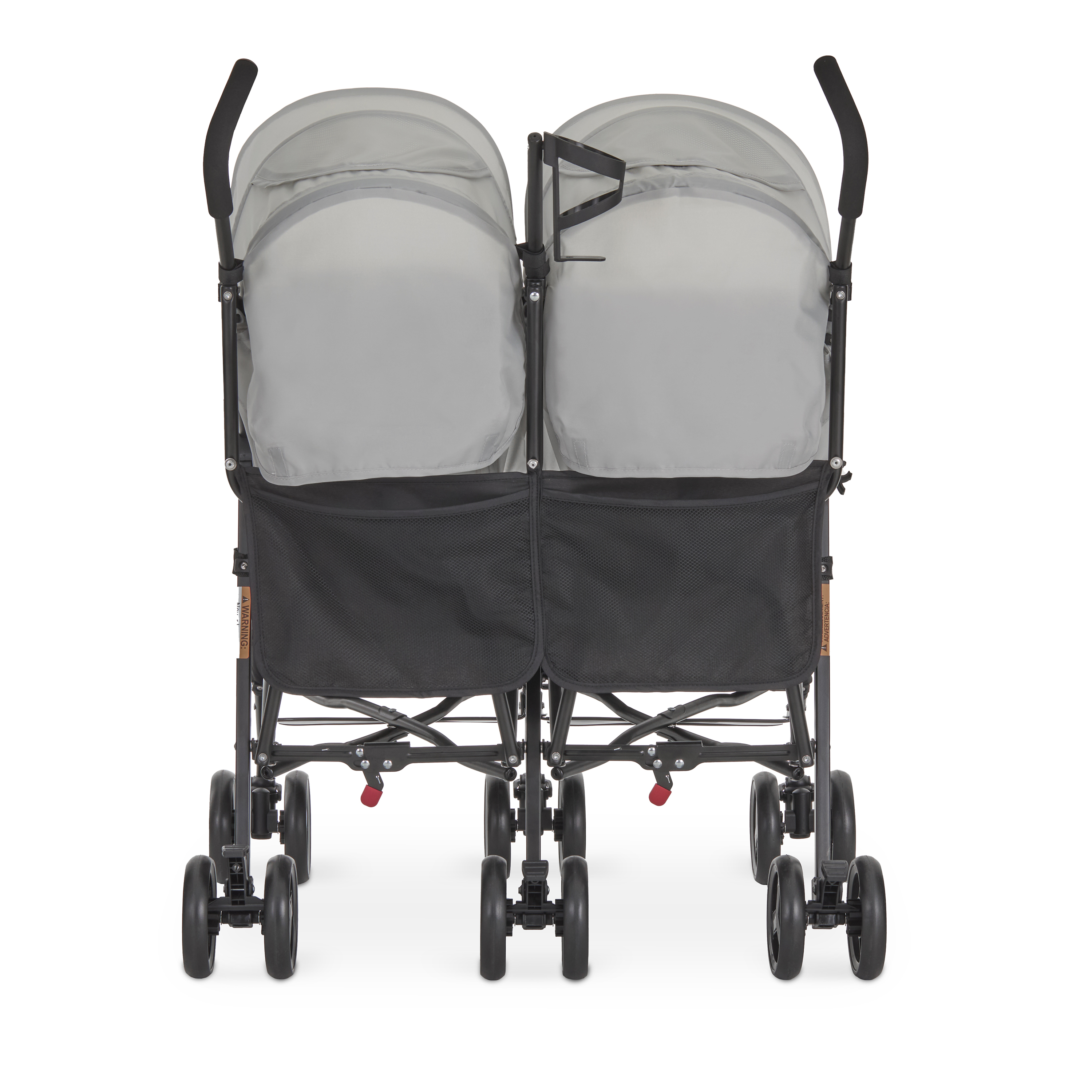 Dream On Me Twin Venture Umbrella Stroller, Light Gray photo 7