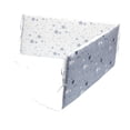 thumbnail image 4 of Forro De Cuna Para Bebé, Almohadilla Acolchada Para Cuna De Bebé, Protector De Cuna Para Niños Y Niñas, Color Y Azul Con Estrellas, 4 of 8