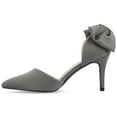 thumbnail image 3 of Journee Womens Tanzi Pointed Toe Mid Heel Evening Pumps, 3 of 10