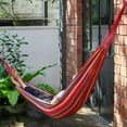 thumbnail image 4 of Canvas Camping Hammock Double Widened Single Hammock Chair Without Stand for Outdoor Enthusiasts(Without Stand), 4 of 10