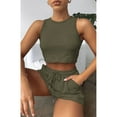 thumbnail image 5 of GZWYHT Lounge Sets for Women Comfy Sets for Women Clothing Workout Outfits For Women Casual Sets Yoga Shorts Set Two Piece Sets for Women Two Piece Sets for Women Summer AG L, 5 of 9