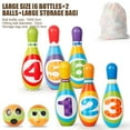 thumbnail image 1 of Ensemble de Quilles pour Enfants Jouets pour Tout-Petits Garçons Filles Balle de Quilles Colorée Imprimée avec Chiffres Jouets, 1 of 5