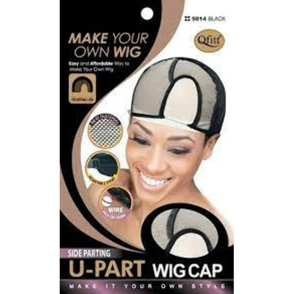 Qfitt Center Lace Front U Part Wig Cap #5013