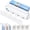 2PC*4 Line, variant on Retractable Multi-Line Clothesline Dryer, 5 Line 12.3Ft, with No-Drill Adhesive Screw Kit, Retractable Clothesline Outdoor Indoor, Space Saving Cloth Drying Line for Balcony Laundry (1PC*4 Line)
