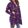 thumbnail image 6 of Dyegold Plus Size Hall-oween Sweatshirts For Women Ladies Hall-oween Cardigan Blue Cardigan For Women Fall Outfits Oversized ​Christmas ​Chaquetas De Mujer ​My Orders, 6 of 7