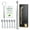Silver Gray, variant on JTF Sonic Electric Toothbrush for Adults with 6 Brush Heads and Tongue Scraper, Radiant Care 3 Modes 45 Days Battery Life Rechargeable Power Toothbrush for Family and Friends & Home Trips, Pink