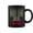 Black, variant on Retro Mardi Gras Masquerade Costume Mardi Gras Carnival Coffee Mugs