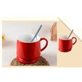 thumbnail image 4 of Tasses Rouges 400 ml Gobelet à Café Espresso de Noël Mug Mignon pour Amateurs de Thé, 4 of 4