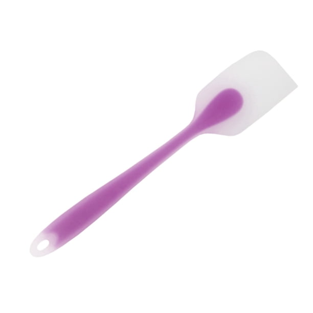 Raspador De Espátula, Utensilio Para Hornear Resistente Al Calor, Raspador De Espátula De Silicona Translúcido Antiadherente Portátil