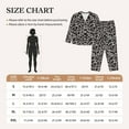 thumbnail image 5 of Uemuo Hand Drawn Snake Pattern Womens Pajama Sets,PJ Set for Women,Pajamas for Women Logo,Long Sleeve Pajama Set for Women,Soft Long Sleeve Top With Pants-Small, 5 of 9