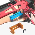 thumbnail image 4 of Almencla 2xAlloy Servo Mount Stand Bracket for Wltoys 1/12 124018 124019 Parts Golden, 4 of 8