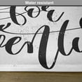 thumbnail image 6 of Ambesonne Adventure Place Mats Set of 4, Journey Words Art, Standard Size, Black White, 6 of 6