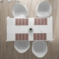 thumbnail image 3 of Ambesonne Vintage Place Mats Set of 4, Tartan Motif, Standard Size, Pale Pink Ivory Grey, 3 of 4