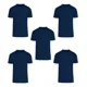 thumbnail image 1 of Playeras De Hombre Manga Corta Pack 5 Piezas Mayoreo Lisas, 1 of 6