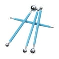 thumbnail image 1 of 4 herramientas de punto de bola de dos extremos para modelado y escultura de muñecas de cerámica. azul, 1 of 9