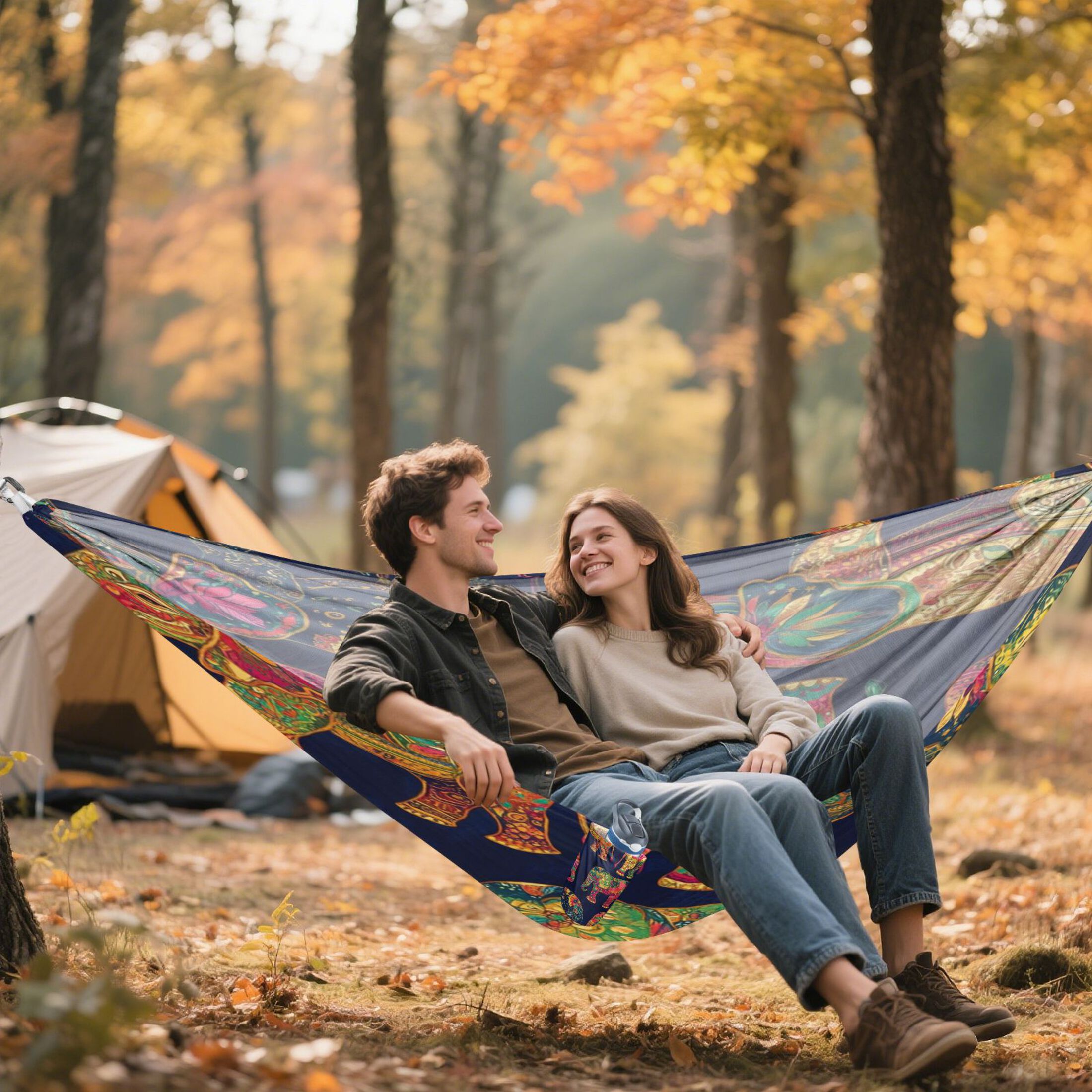 Hammock Camping Hammock Nylon Portable Hammock Travel Camping Hammock Color Cool Elephant