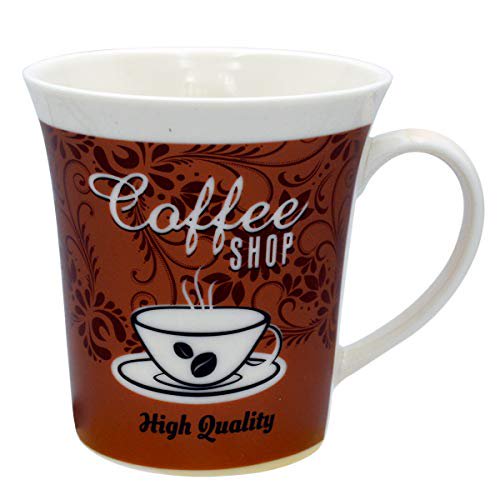 Coffee Mug Set 4 Mug - 10 Ounce Mugs Porcelain Set of 4 White Mug - Gift Boxed a great marriage or couples Gift Set …