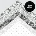 thumbnail image 5 of Roobee by Mara Mi Black and White Printed Scrapbook Paper, 50 Sheets, 25 Designs, 5 of 7