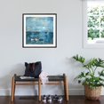 thumbnail image 3 of Art.com Two Boats Art Print by Silvia Vassileva, Black Frame Wall Art, 29" x 29", 3 of 5