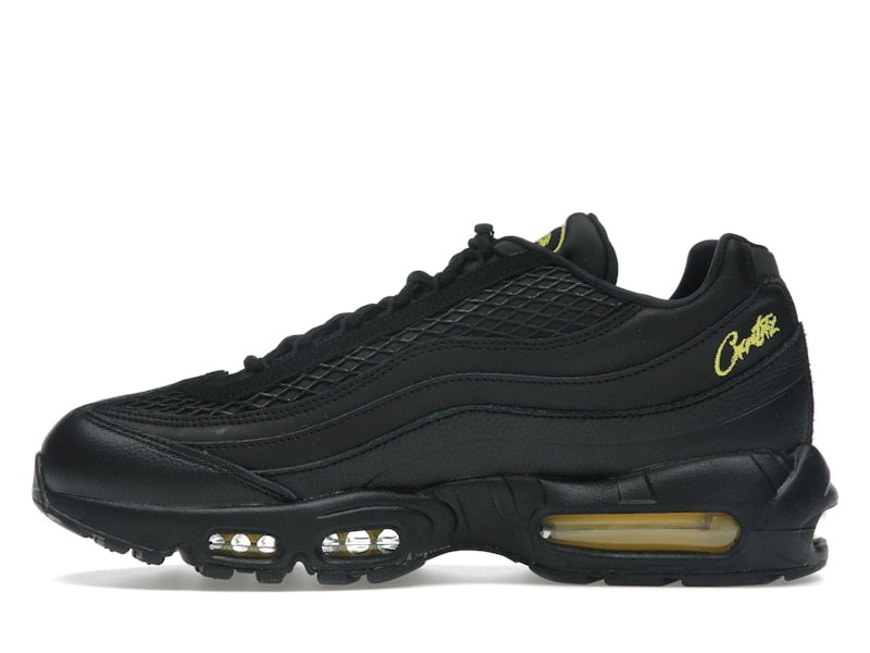 【本物保証 /関税・送料無料】Corteiz × Nike Air Max 95 Nike Men's Air Max 95 Corteiz Honey Black Running Shoes