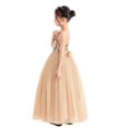 thumbnail image 4 of Ekidsbridal Girl Wedding Flower Girl Dress - Spaghetti Strap Lace Up Sequins with Tulle 122-A (Size: 4-12), 4 of 6