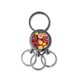 thumbnail image 1 of Fruta tropical fresca naturaleza foto De acero inoxidable Anillo de metal llavero llavero clip auto regalo, 1 of 3
