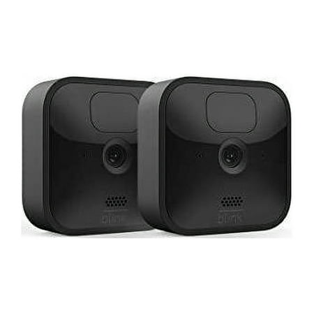 Blink - 2 Outdoor (3rd Gen) Wireless 1080p Security System with up to two-year battery life - Black