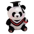 thumbnail image 3 of Graduation Season Plush Toy - 9.05 in Doctor Panda Stuffed Animal with Black Wheat Ear Design - for Graduation Gifts, School Celebrations, Home Decor,B, 3 of 6