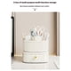 thumbnail image 5 of Rotating Makeup Organizer with Drawer Cosmetic Brush Holder Lipstick Eyebrow Pencil Storage Rack - G, 5 of 5