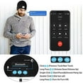 thumbnail image 3 of Unisex Bluetooth Beanie Hat with Light, 4 LED USB Rechargeable Wireless Headphones Speakers Caps for Men Women Winter Gifts, Black, 3 of 6