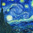 thumbnail image 3 of CafePress - Van Gogh Starry Night T Shirt - Men's Classic Graphic Cotton T-Shirt, 3 of 4