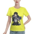 thumbnail image 1 of Women's Basic Short Sleeve T-Shirt Attacking Giant Levi Ackerman, 1 of 6