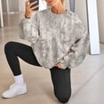 thumbnail image 4 of Womens Camo Sweatshirts Oversized Maple Leaf Pullover Casual Long Sleeve Tops Fall Fashion Outfits Clothes, 4 of 4