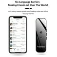 thumbnail image 4 of G6 Language Translator Device High Accuracy Real Time 2-Way Voice Text Translator with 137 Languages Online Offline Translation, 4 of 8