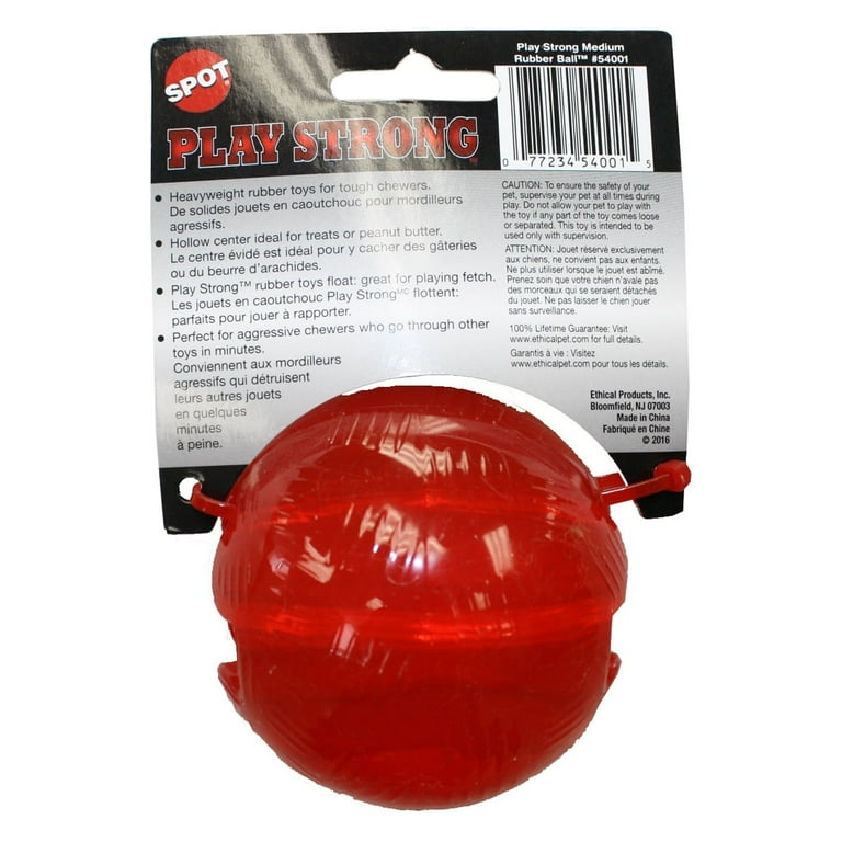 Buy Unsinkable Bright Rubber Dog Training Ball