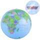 thumbnail image 5 of TOYMYTOY 1 UNID PVC Inflación Aire Globo Inglés Colorido Mapa del Mundo Alivio del Estrés Juguete Bebé Niños Bola Suave, 5 of 7