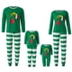 thumbnail image 1 of Conjuntos de pijamas navideños familiares Fiomva a juego con estampado de renos y copos de nieve para parejas y niños, 1 of 8
